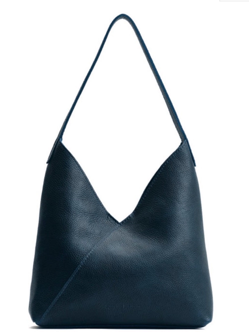 Portland Leather Boreal Pebbled Naomi Shoulder Bag NWT